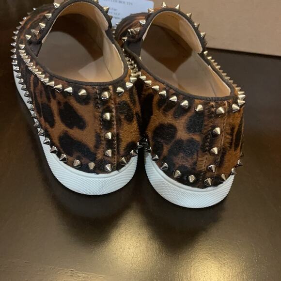Christian louboutin pik boat pony dark leopard38.5 - Picture 7 of 7